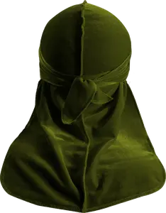 JagRags Premium Olive and Velvet Durag for Men