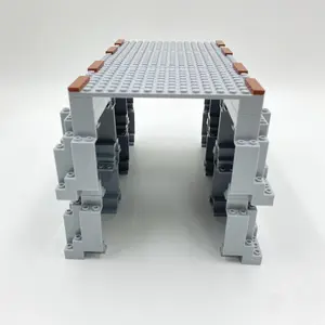 Train Track Toy, 39pcs/set DIY Train Tunnel Cave Train Surrounding Scene Assembly Toy, Birthday Gift for Teenager & Adult