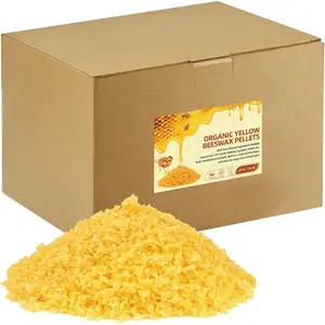 Yellow  Beeswax Pellets 10LB,  Beeswax, Beeswax for Candle Making, ,  Care DIY, Lip Balm, Soap and Lotion Making Supplies