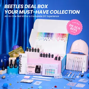 【Exclusive to TikTok】Beetles Gel Polish Manicure Deal Box - Starter Kit DIY Nails Art Gel Gifts for Women mothersdaygift Spring Nail Taste of Spring Summer Nail Vacation Nail