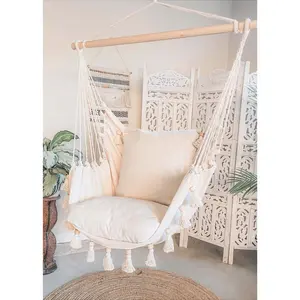 Boho Hammock Chair With Tassels | LOLITA