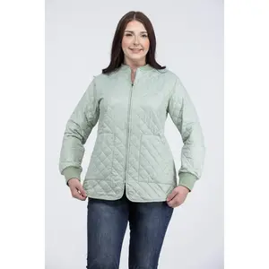 Aspire to Inspire Women's Quilted Bomber Jacket