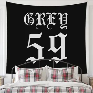 59 Print Tapestry for Room Decor, Wall Hanging Art, Retro Wall Hanging, Dormitory Wall Decor, Boyfriend Gifts, Bedroom Decor Accessories, Bedroom Accessories