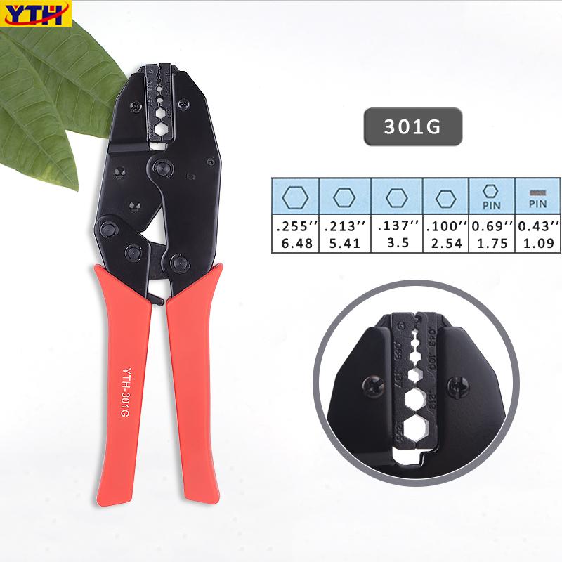 Portable Multi-Function Wire Crimper YTH-202b - Heavy-Duty Cable Crimper & Terminal Crimping Tool with Wire Stripper/Cutter, Handheld Pliers for Electricians, DIY, for & (22mm² Capacity)