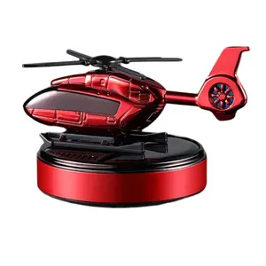 Creative Solar Helicopter Car Interior Air Freshener, Car Interior Diffusers, Creative Car Perfume, Car Decoration, Unique Gift Idea, Must-Have Accessory, Car Accessories