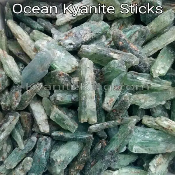 Dark Green Ocean Kyanite Stick Shape 1lb
