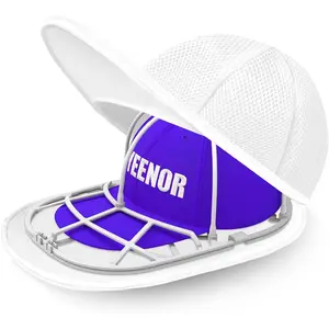 Hat Washer Cage with Mesh Bag Baseball Cap Cleaner for Washing Machine & Dishwasher 1 Set (Assembly Required)