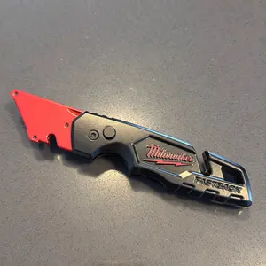 Black and red Milwaukee fastback