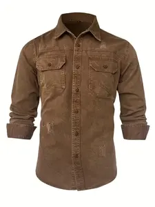 Men's Denim Jacket Original Denim ShirtChristmas Denim