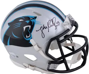Luke Kuechly Carolina Panthers Autographed Riddell Speed Mini Helmet - Fanatics Authentic Certified