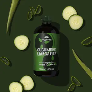 Cucumber Margarita Mix- Makes 10 Cocktails or Mocktails