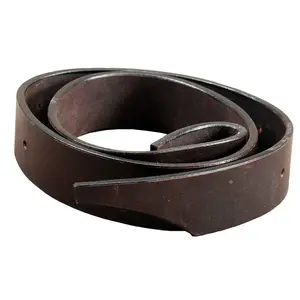 HILASON Western Horse Saddle Latigo Leather Cinch Strap Billet | Straps Off for Saddles