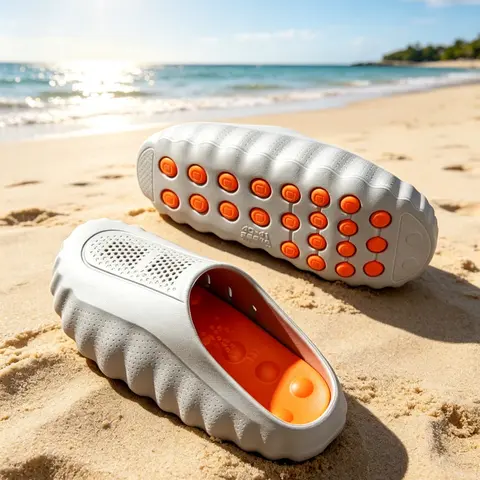 Couple Slippers, Eva Material, Casual Style, All Seasons, High Elastic Shock Absorption, Home & Commute, Trendy Fashion Footwear, Flip Flop Slippers