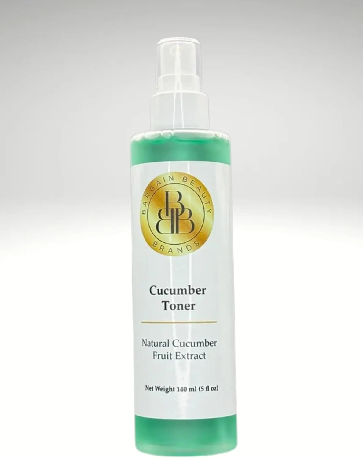 Cucumber Toner – Paraben Free, EU Compliant, Vegan, Gluten Free – Refreshing Facial Toner for Hydration & Skin Balance – 140 ml / 5 fl oz