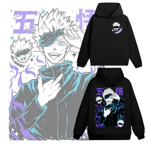 Gojo Satoru Shirt, Jujutsu Kaisen T-Shirt, Full Color Design, 2 Sided, Suitable for Men & Anime Lovers, Cotton Material