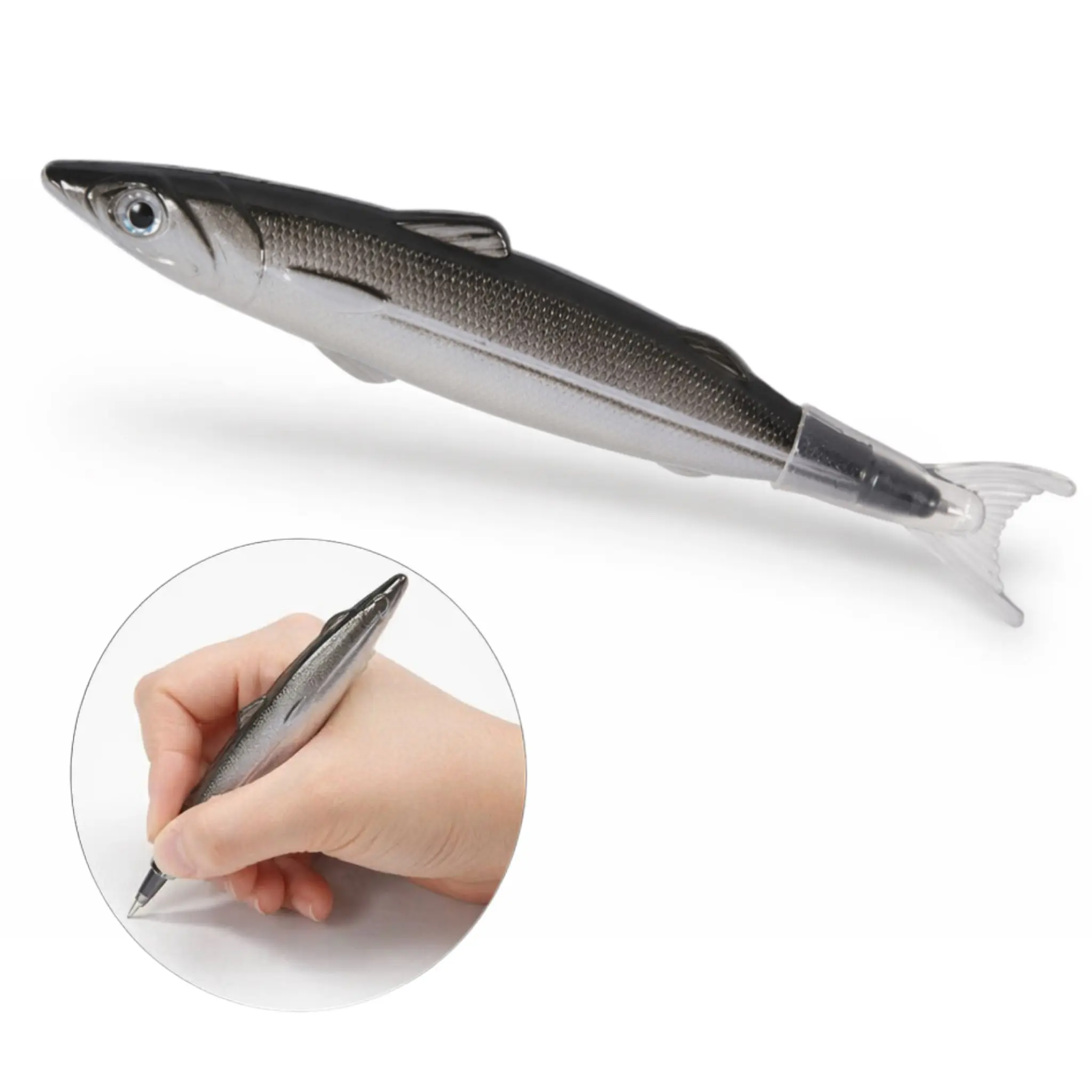 Unique Fish-Shaped Pen, Perfect Gift for School & Office Use, Creative Ocean-Themed Stationery, Ideal Party Present for Students, Aesthetic Pens