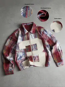 Unisex Long Sleeve Casual Jacket, Comfortable Style for Daily Wear, All Season Fashion, Fitted Design, Plain Pattern