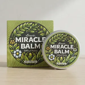 Miracle Balm - Natural Herbal Soothing and Repairing Ointment | Powerful botanical formula to relieve skin irritation, rashes, and dryness. Advanced leg care | Multi-purpose skin repair cream - 30g/1oz Cosmetic tiktokshopspringglowup,summervibes