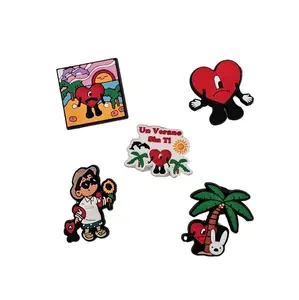 BB Un Verano Sin Ti Shoe Charms 5 ct Footwear Decor