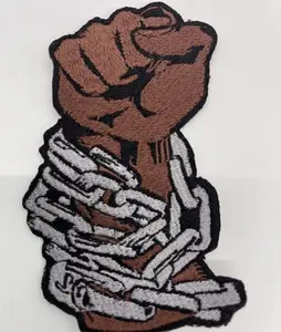 Prideful Patchez Chains Iron/Sew on Patch for Clothing and Accessories - 4.5"x3"