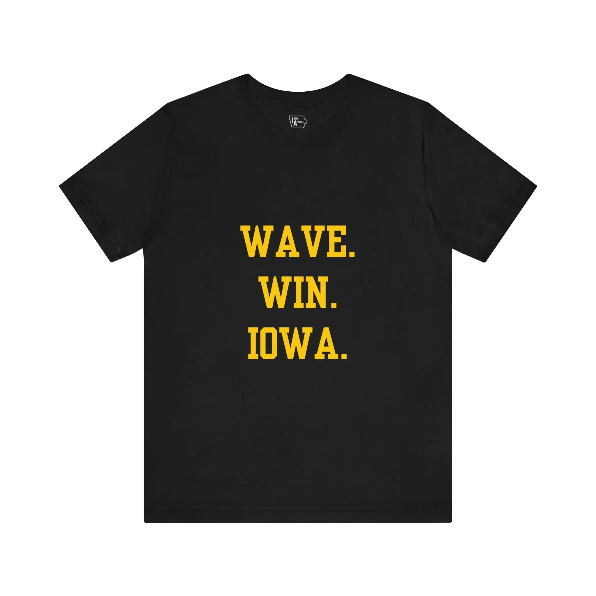 Wave Win Iowa Tee Crewneck Shortsleeve Tops