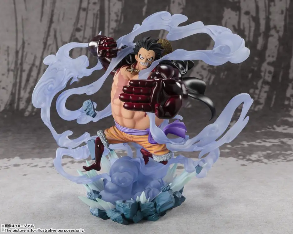 Bandai One Piece FiguartsZERO Extra Battle Monkey D. Luffy (Gear 4) Battle of Monsters on Onigashima Figure