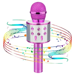 Karaoke Microphone for Kids & Adults  , Echo Effect, Built-in Speaker Portable Karaoke Player for Party Travel Gifts  mics micro fono lavalier  machine  microphones AmpliGame Streaming Controller with Macro Keys usb  bracelet