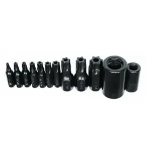 212 MAIN Master Tamper Proof Torx Screwdriver Bits Set, T10-T55 Sizes, Home Improvement Hardware Tool (K Tool International KTI21500), Automotive Tools