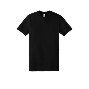 Black S&S American Apparel Unisex Fine Jersey T-Shirt Menswear Top