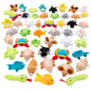 4" Bulk 48 Pc. Mini Pet Shop Multicolor Stuffed Animal Assortment