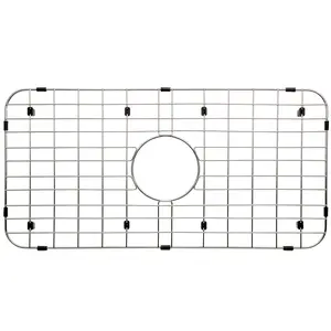 25-in x 12.8-in Center Drain Stainless Steel Sink Grid NLW2513C