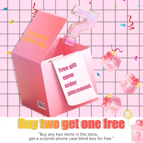 Protective Smartphone Case 2+1 Free Surprise Bundle - Buy 2 Get 1 Mystery Cover, Compatible with iPhone 16,16 Pro Max,15 Pro Max,14,13,12,11, Includes Screen Protector