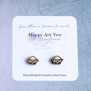 Sheep Stud Earrings