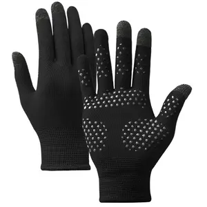 Gaming Gloves for Sweaty Hands  High-Sensitive Anti-Sweat Breathable Seamless Touch Screen Gloves with Thumb Finger Sleeves for iPad/Mobile Game Controller