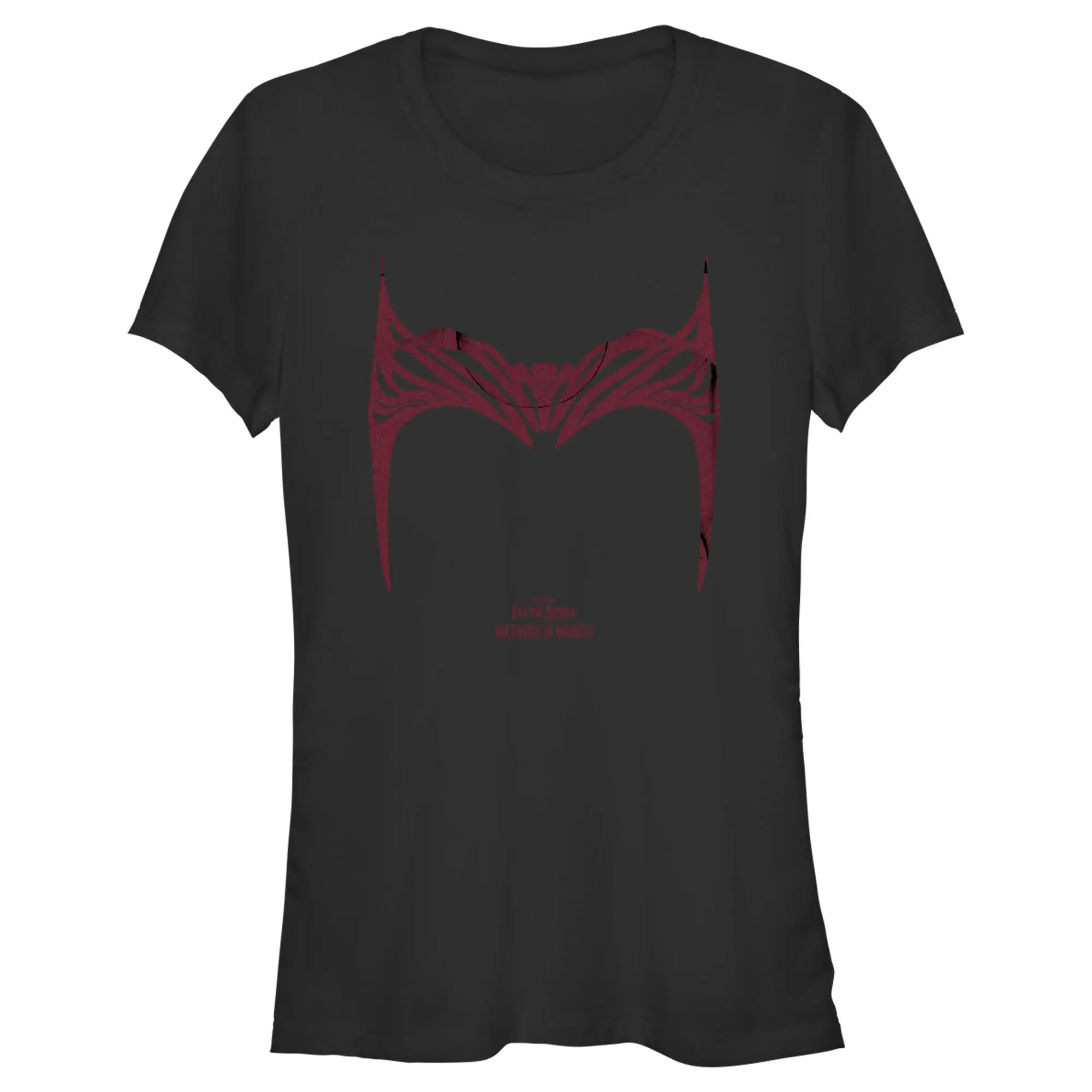 Juniors Womens Marvel Doctor Strange in the Multiverse of Madness Helm of Wanda T-Shirt