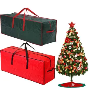 Durable Waterproof Christmas Tree Storage Bag, Protects Artificial Trees From Dust Insects and Water, Zipper Bag, 47 Inches, Space Saving Bags