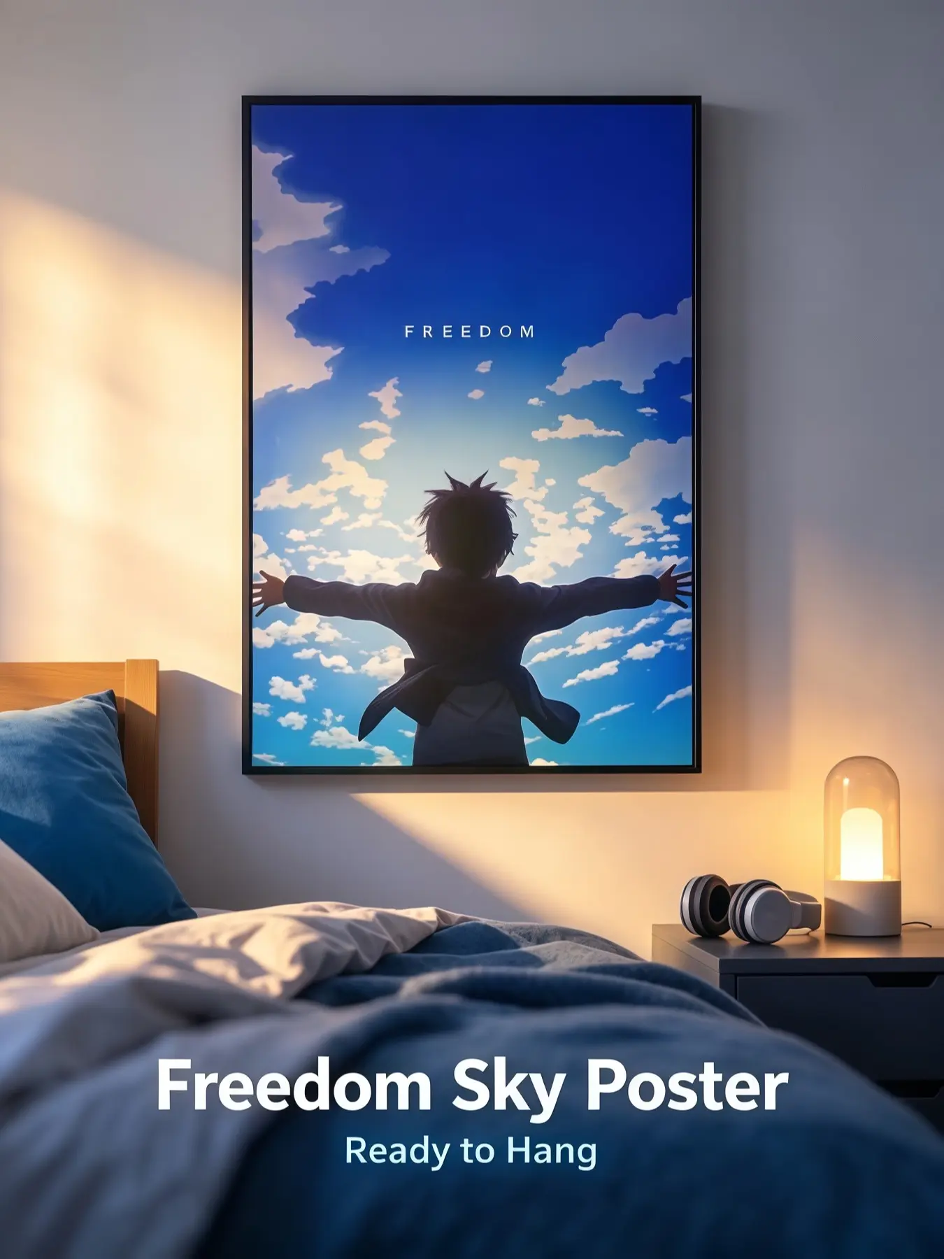 Attack On Titan (AOT) Trippy Illustrative Anime Art Wall Print, Eco-Friendly Otaku Home Decor - Fade-Resistant, Waterproof, UV-Protected, Vibrant for Bedroom Aesthetic