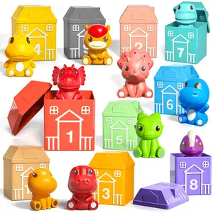 20 PCS Dinosaurs/Animals & Numbers Toys Birthday Christmas Toys Gift