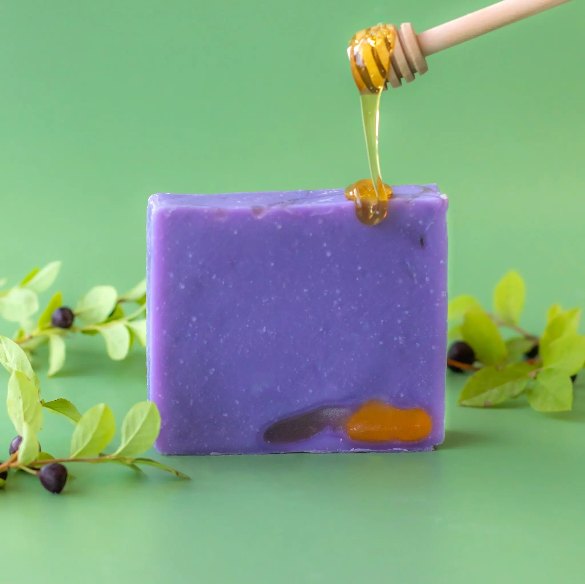Honey & Huckleberry Soap