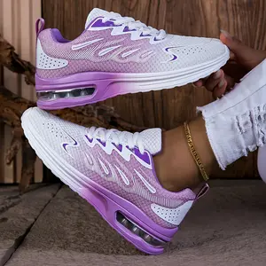 Ladies' Orthopedic Sneakers, Fashionable Walking Shoes, Lightweight Casual Shoes, Air-cushioned Running Shoes, Anti-slip And Breathable Tennis Shoes, Mesh Air Cushion Sneakers, Exercise Sneakers, Foot Support