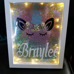 custom shadow box meaningful gift