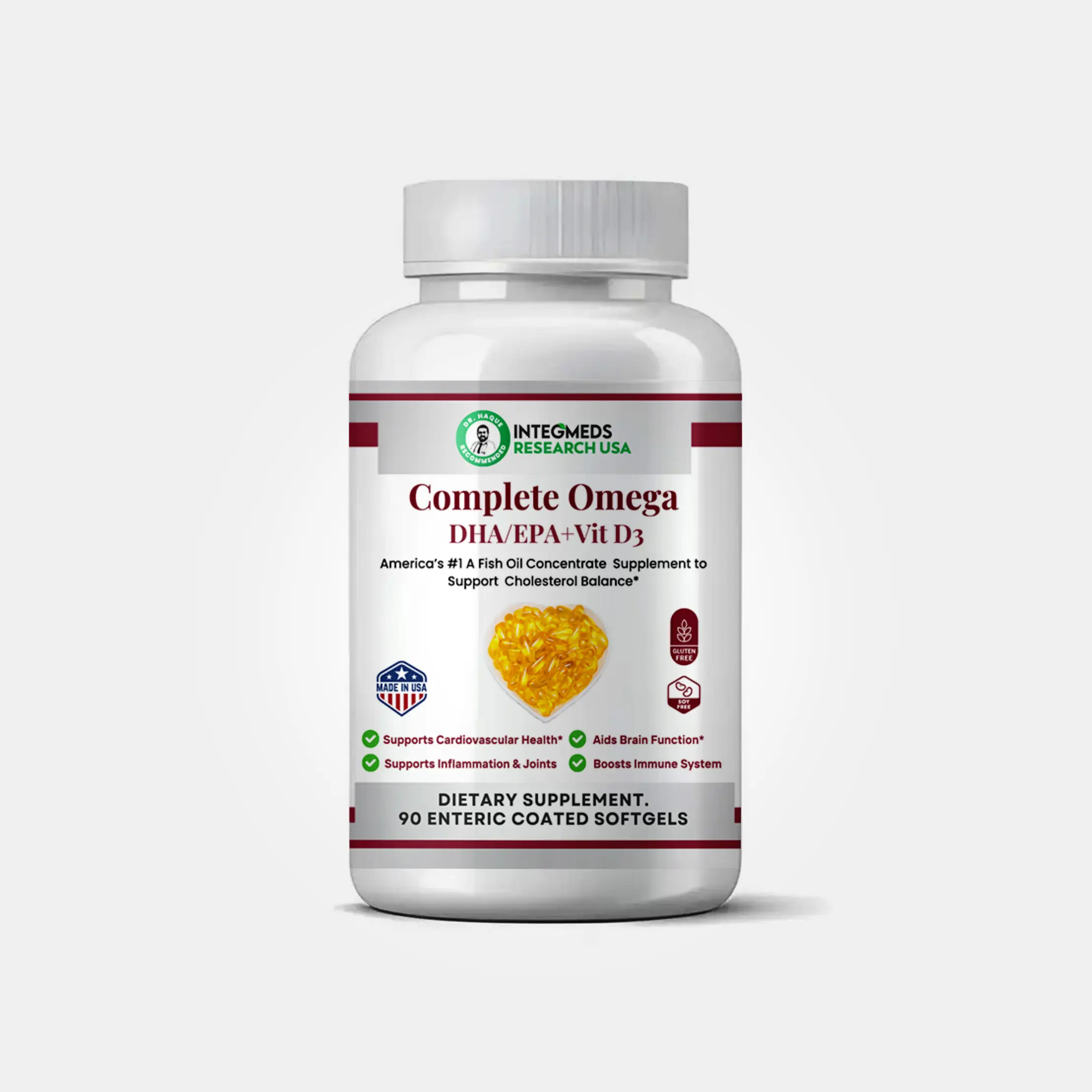 IntegMeds Complete Omega Natural Healthcare Supplement