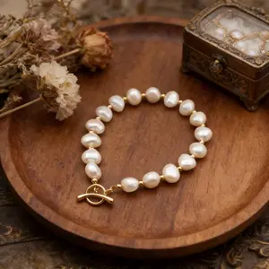 Baroque Pearls  Freshwater Pearl  Bracelet