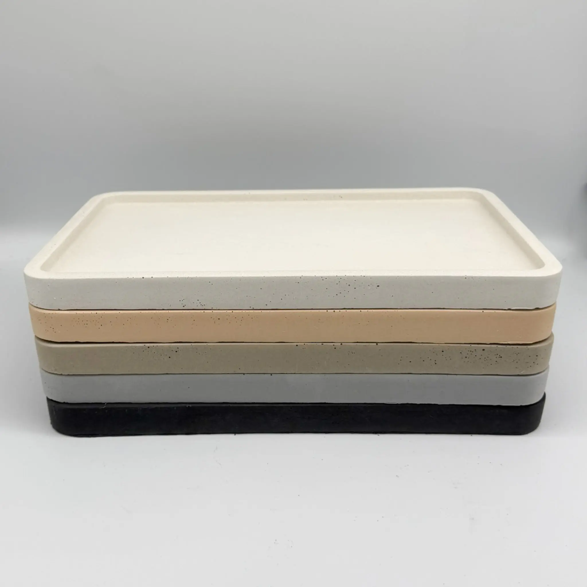 Rectangular Concrete Tray  – Minimalist & Versatile Tray