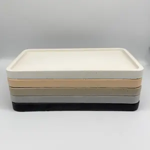 Rectangular Concrete Tray  – Minimalist & Versatile Tray