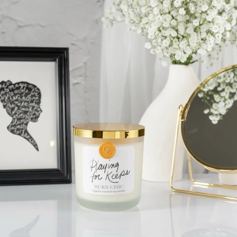 Playing For Keeps candle by Burn Chic