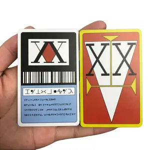 HXH Hunter License Card Collectible Anime Cosplay Japan Manga Gon Freecs Killua Zoldyck Hunter Exam Card