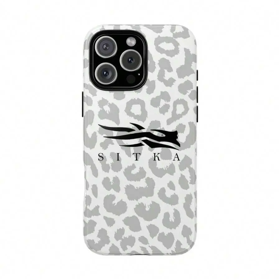 White 2-Piece Tough Smartphone Casing, Hard Cellphone Cover, Wild Handheld Phone Accessory Suitable for iPhone and Major Android Models