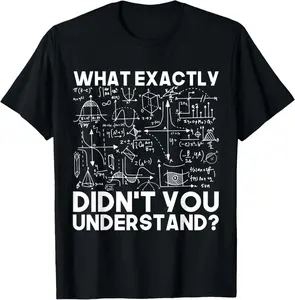 100%cotton Funny Science Gift Idea Physicist Math Physics T-Shirt Top Casual