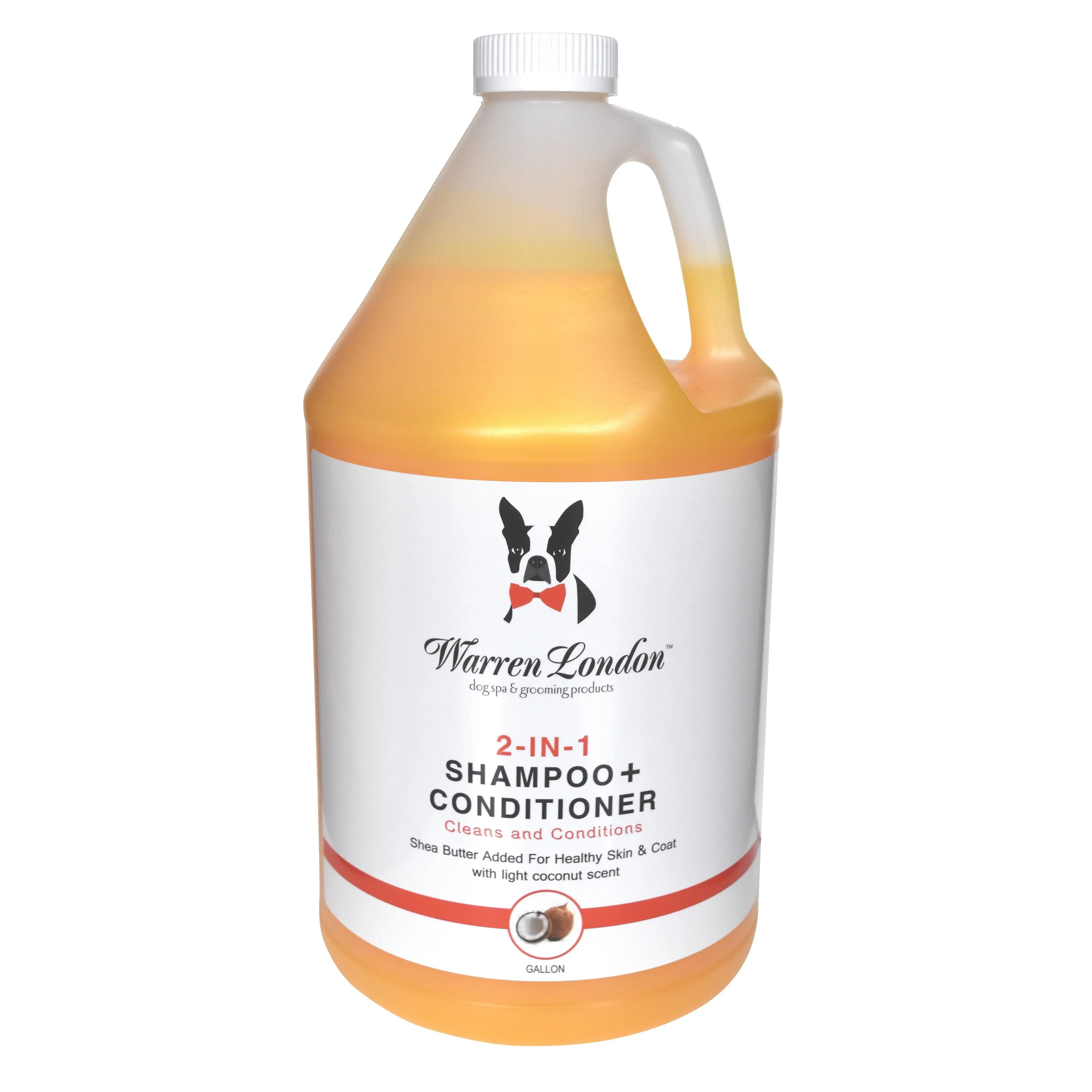 2-in-1 Shampoo + Conditioner - Coconut Scented - Professional Size